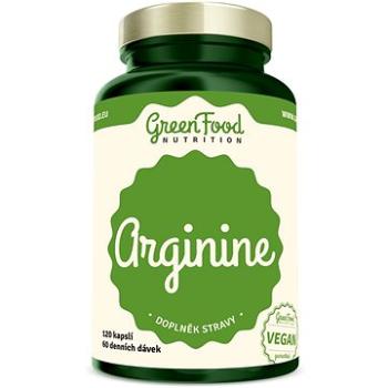 GreenFood Nutrition Arginin 120 kapslí (8594193920433)