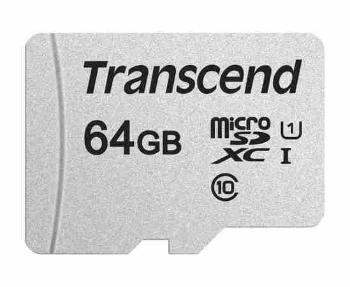 Transcend microSDXC UHS-I U1 64GB TS64GUSD300S-A