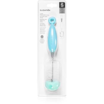 Suavinex Duo Baby Bottle Brush kartáč na čištění Turquoise 1 ks