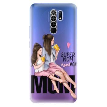 Odolné silikonové pouzdro iSaprio - Milk Shake - Brunette - Xiaomi Redmi 9