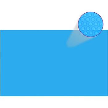 Obdélníkový kryt na bazén 260 x 160 cm, modrý PE (90675)