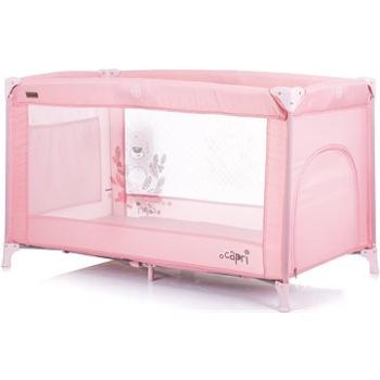 Chipolino Cestovní postýlka Capri Rose Water (KOSIK02304RW)