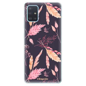 Odolné silikonové pouzdro iSaprio - Herbal Pattern - Samsung Galaxy A51