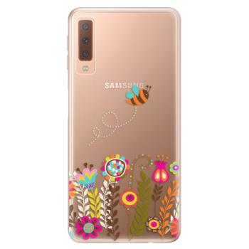 Odolné silikonové pouzdro iSaprio - Bee 01 - Samsung Galaxy A7 (2018)