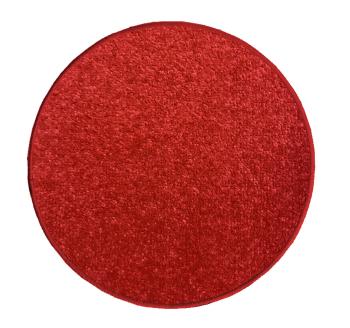 Vopi koberce  80x80 (průměr) kruh cm Eton 15 červený koberec kulatý - 80x80 (průměr) kruh cm Červená