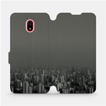 Flipové pouzdro na mobil Xiaomi Redmi 8a - V063P Město v šedém hávu (5903516077939)