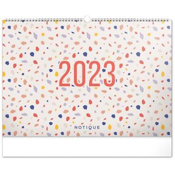 Plánovací kalendář Terazzo 2023 - nástěnný kalendář