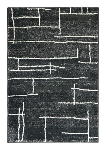 Oriental Weavers koberce Kusový koberec Doux 8022 IS2K - 67x120 cm Černá