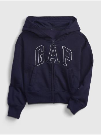 Modrá holčičí mikina GAP Logo hoodie