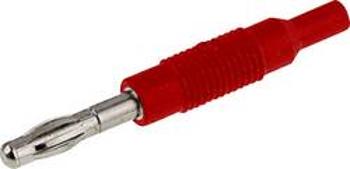 Adaptér 4/2 mm SKS Hirschmann MZS 4 ROT (973599101), PP, rovný, červená