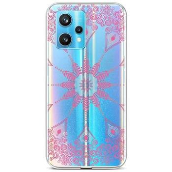 TopQ Kryt Realme 9 Pro+ silikon Pink Mandala 73251 (Sun-73251)