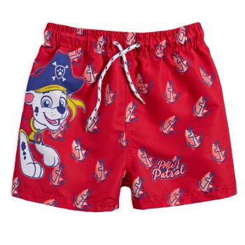 Chlapecké koupací šortky PAW PATROL PIRÁT červené Velikost: 104