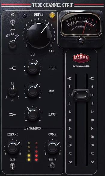 WAVES Magma Tube Channel Strip