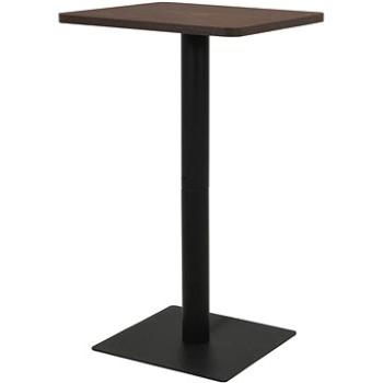 Bistro stolek tmavý jasan 70 × 70 × 107 cm (321927)