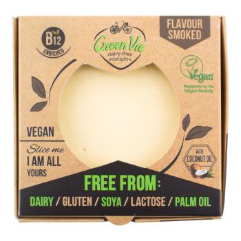 Veganská alternativa sýru uzená gouda blok 250 g GREENVIE