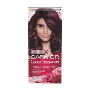 Garnier Color Sensation 40 ml barva na vlasy pro ženy 3,16 Deep Amethyste na barvené vlasy; na všechny typy vlasů