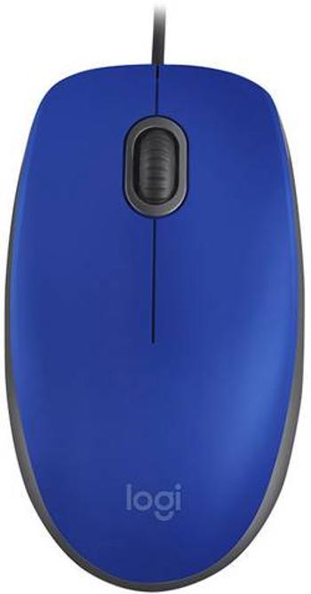 Optická Wi-Fi myš Logitech M110 SILENT 910-005488, integrovaný scrollpad, modrá