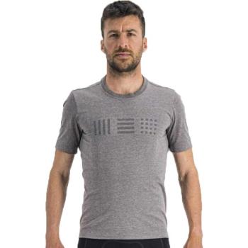 Sportful GIARA TEE Pánské cyklistické triko, šedá, velikost 2XL