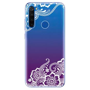 Odolné silikonové pouzdro iSaprio - White Lace 02 - Xiaomi Redmi Note 8T