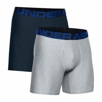 Under Armour Pánské boxerky UA Tech 6in 2 Pack, academy, S