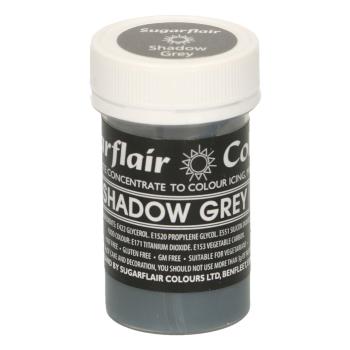 Sugarflair Colors Gelová barva šedá - Shadow Grey 25 g