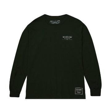 Longsleeve Mitchell & Ness Branded M&N GT Graphic LS Tee dark green - L