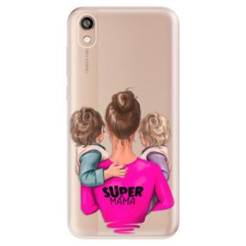 Odolné silikonové pouzdro iSaprio - Super Mama - Two Boys - Huawei Honor 8S