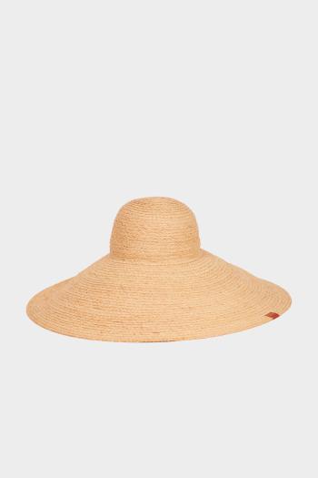 KLOBOUK GANT RAFFIA SUN HAT hnědá S/M