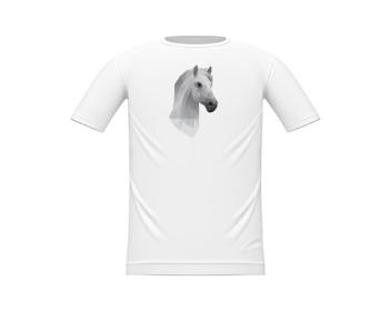 Dětské tričko Kůň z polygonů