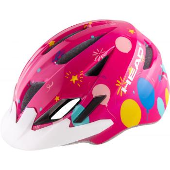 Head Y11A OUT MOULD Dětská cyklistická helma, růžová, velikost (52 - 56)