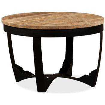 Odkládací stolek, hrubý mangovníkový masiv, 60x40 cm (244673)
