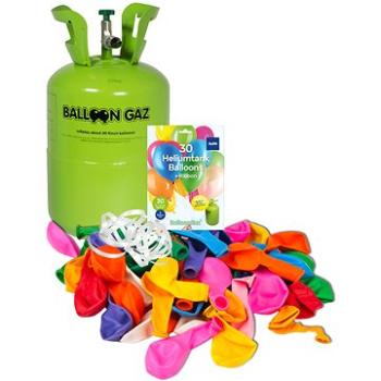 Helium na 30 balónků, jednorázová nádoba (+30 balónků) (8714572252126)