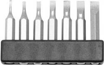 Sada bitů 7 ks Sada plochých mini bitů, 4 mm, 1,0 - 4,0 mm Donau Elektronik MBS60 28 mm, nikl-chrom-molybdenová ocel, pochromovaný, 7dílná
