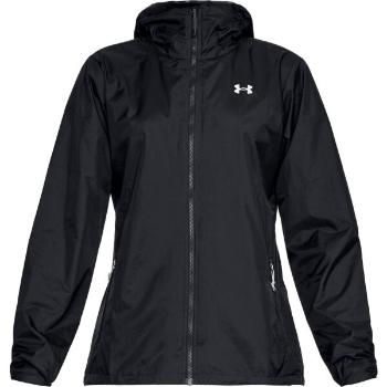 Under Armour FREFRONT RAIN JACKET Dámská šusťáková bunda, černá, velikost XL