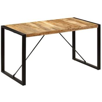 Jídelní stůl 140x70x75 cm masivní mangovníkové dřevo (247420)
