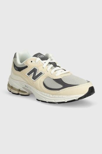 Dětské sneakers boty New Balance GC2002FA béžová barva