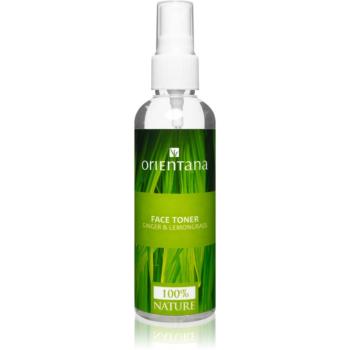 Orientana Ginger & Lemongrass osvěžující pleťové tonikum 100 ml