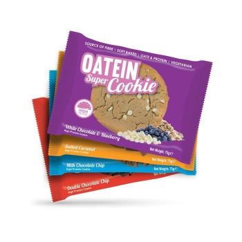 Proteinová sušenka Super Cookie 75 g kousky bílé čokolády - Oatein
