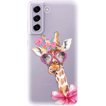 iSaprio Lady Giraffe pro Samsung Galaxy S21 FE 5G (ladgir-TPU3-S21FE)