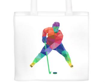 Plátěná nákupní taška Hokej