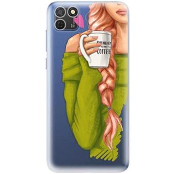 iSaprio My Coffe and Redhead Girl pro Honor 9S (coffread-TPU3_Hon9S)