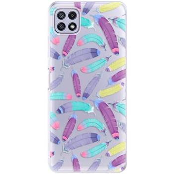 iSaprio Feather Pattern 01 pro Samsung Galaxy A22 5G (featpatt01-TPU3-A22-5G)