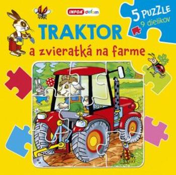 Traktor a zvieratká na farme - Pavlína Šamalíková