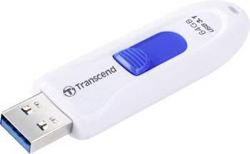 USB flash disk Transcend JetFlash® 790 TS64GJF790W, 64 GB, USB 3.2 Gen 2 (USB 3.1), bílá, modrá