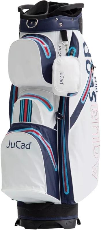 Jucad Aquastop Plus Blue/White/Red Racing Design Cart Bag