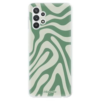 Odolné silikonové pouzdro iSaprio - Zebra Green - Samsung Galaxy A32