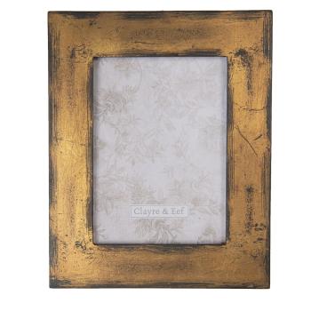 Bronzovo-hnědý fotorámeček s patinou - 19*1*24 cm / 13*18 cm 2F0680