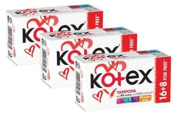 Kotex Tampony Ultra Sorb Normal 3 x 24 ks