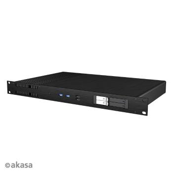 AKASA case Galileo TU1 Plus, Intel LGA1700 1U fanless Thin Mini-ITX case