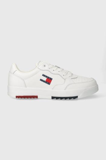 Sneakers boty Tommy Jeans TJM RETRO ESS bílá barva, EM0EM01397